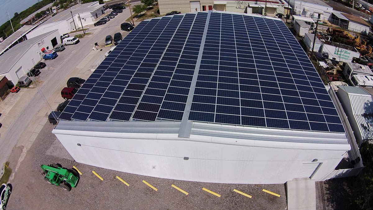 Commercial Solar Roof